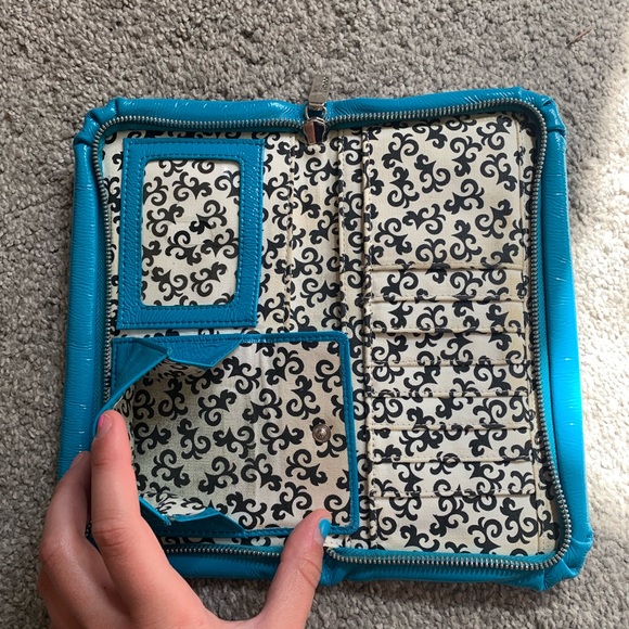 Blue Hobo wallet - Picture 6 of 7